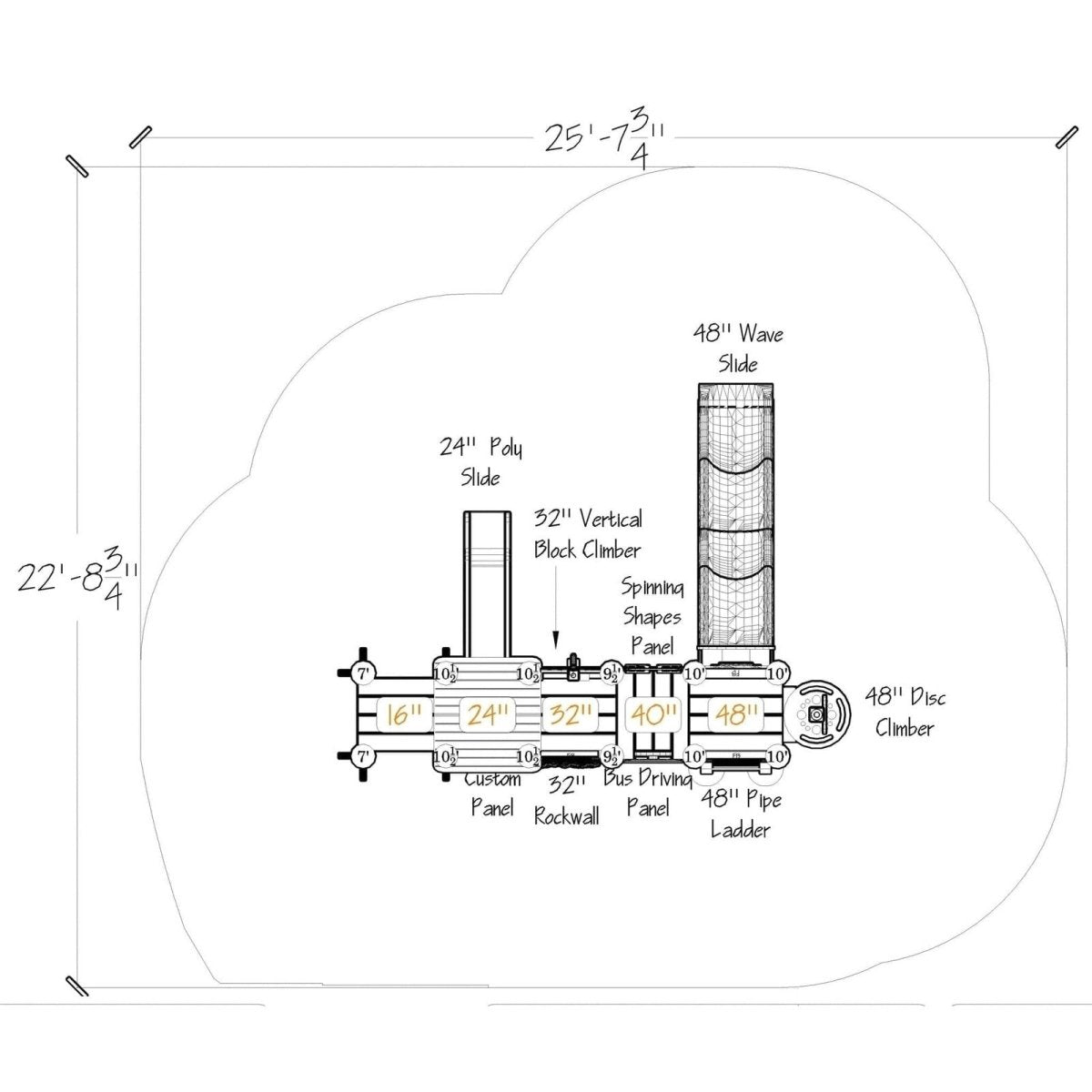 Dalebrook Playset - Preschool Playgrounds - Playtopia, Inc.