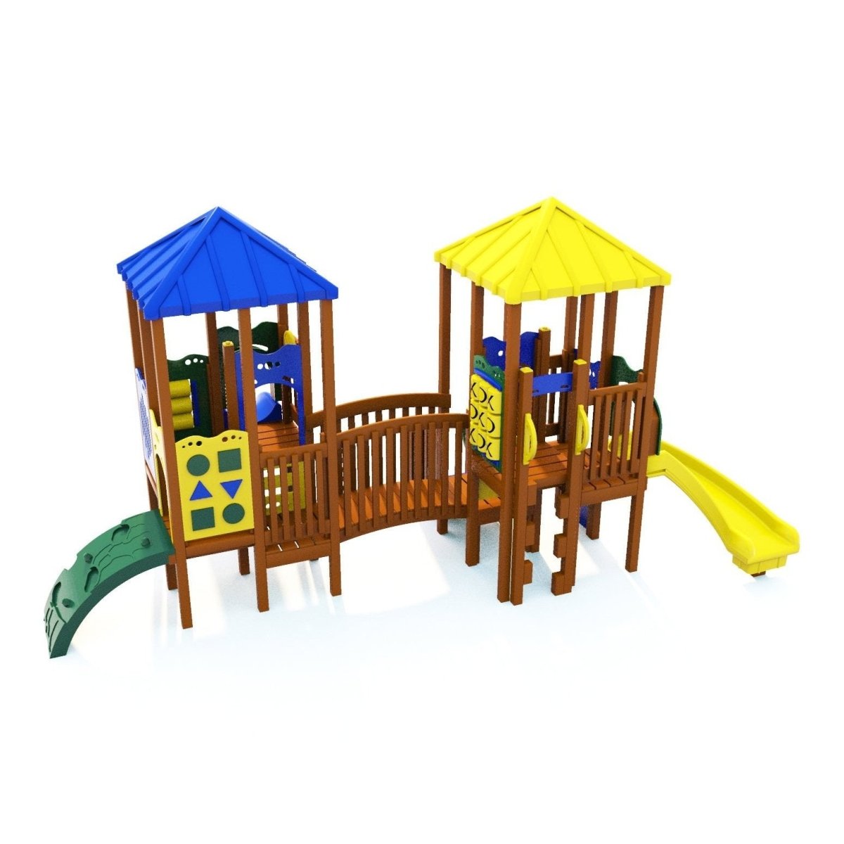 Dewdrop Playset - Preschool Playgrounds - Playtopia, Inc.