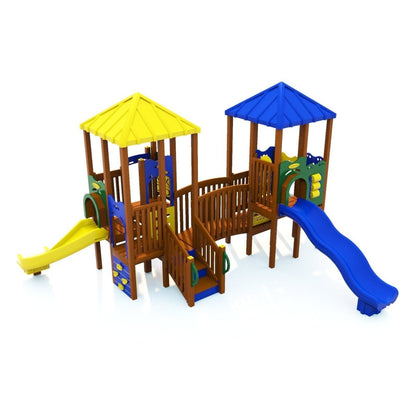 Dewdrop Playset - Preschool Playgrounds - Playtopia, Inc.