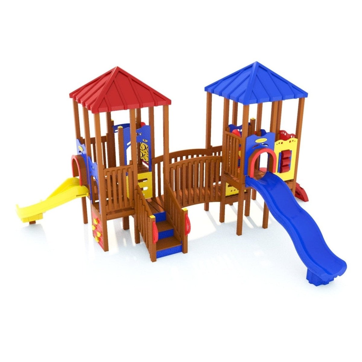 Dewdrop Playset - Preschool Playgrounds - Playtopia, Inc.