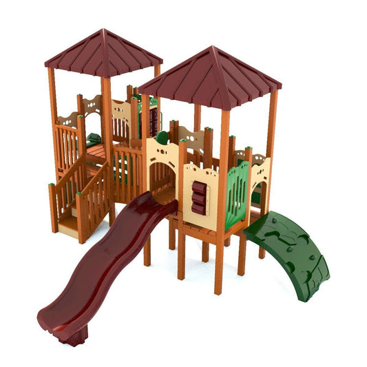 Dewdrop Playset - Preschool Playgrounds - Playtopia, Inc.