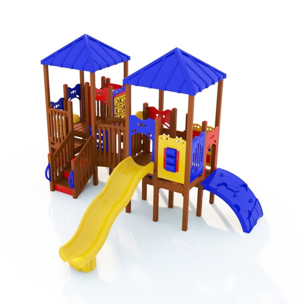 Dewdrop Playset - Preschool Playgrounds - Playtopia, Inc.