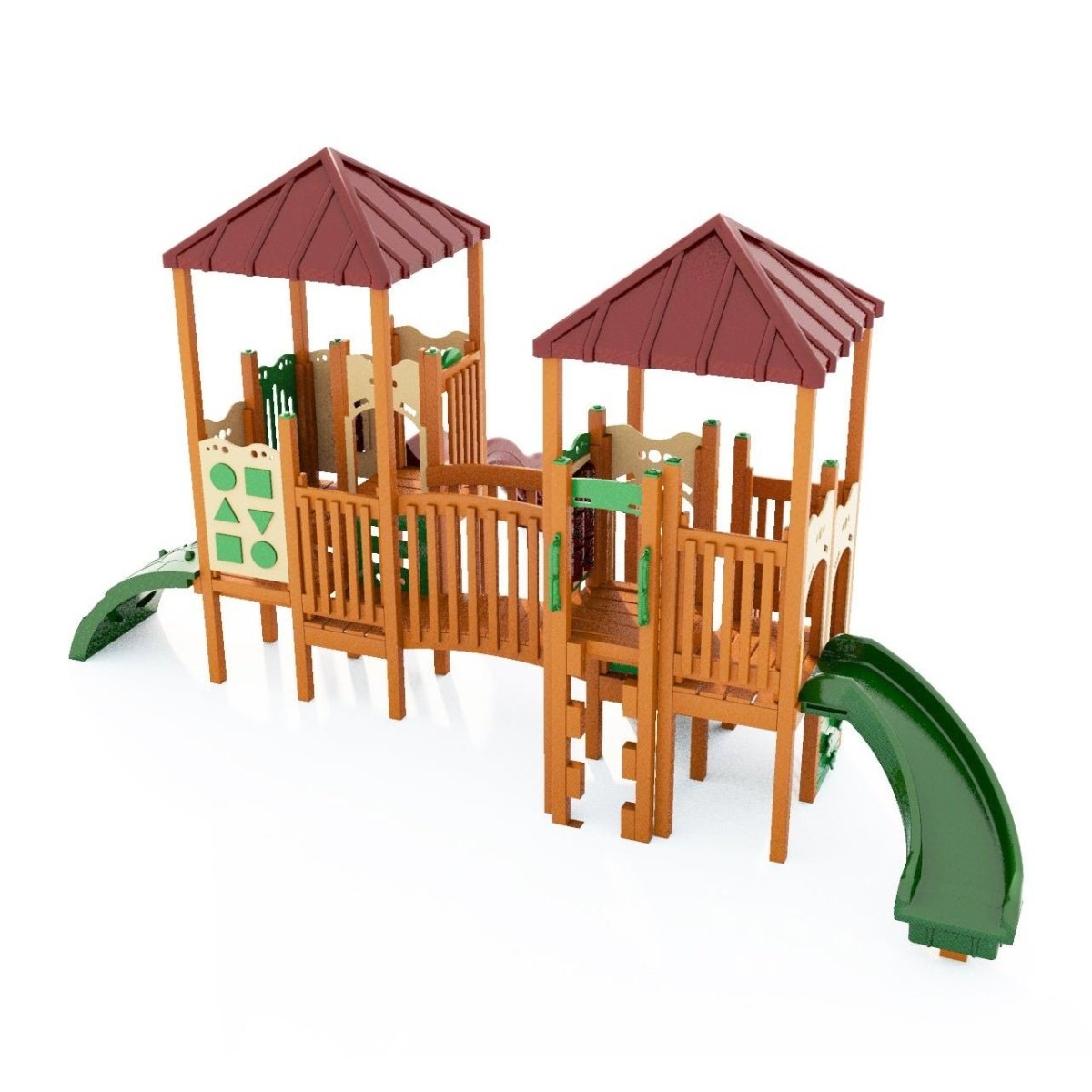 Dewdrop Playset - Preschool Playgrounds - Playtopia, Inc.