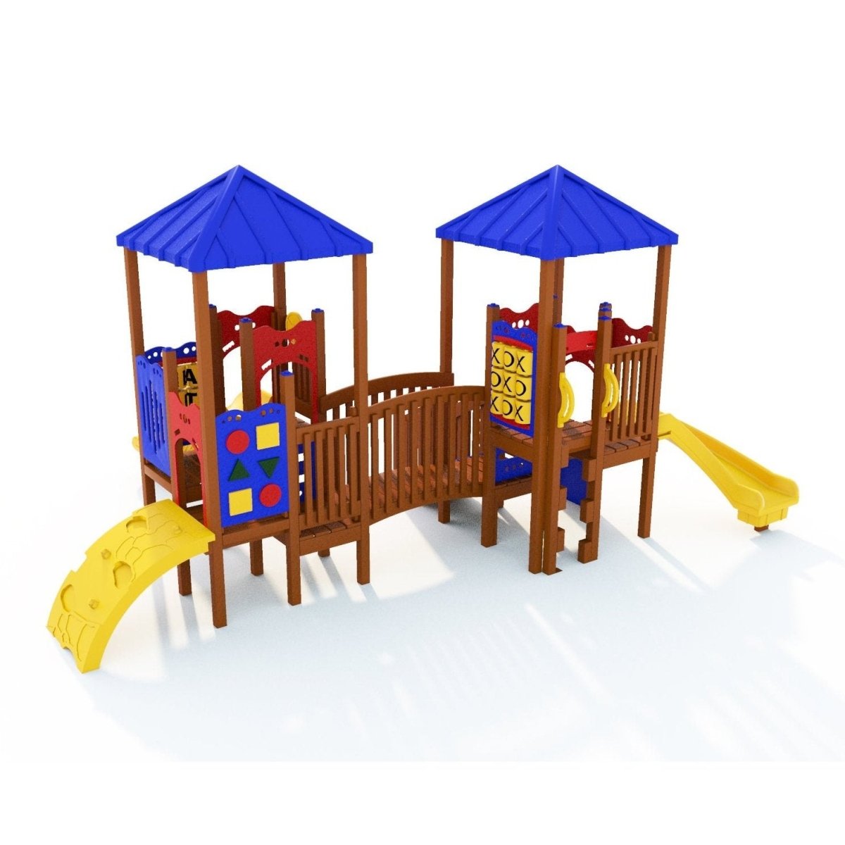 Dewdrop Playset - Preschool Playgrounds - Playtopia, Inc.