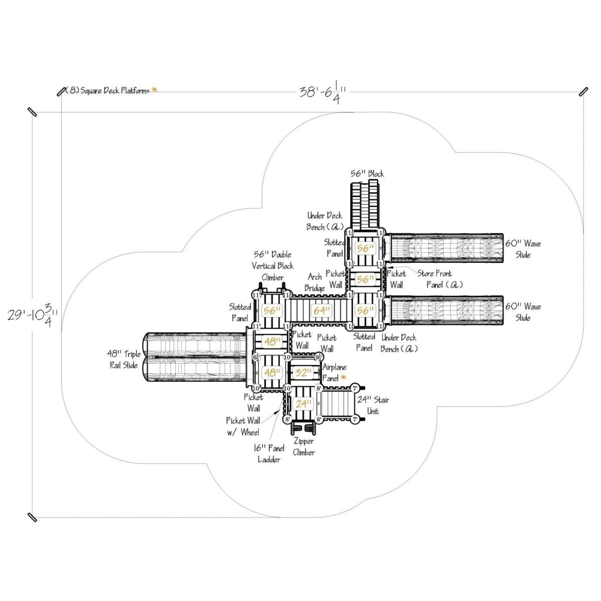 Dipper Playset - Preschool Playgrounds - Playtopia, Inc.