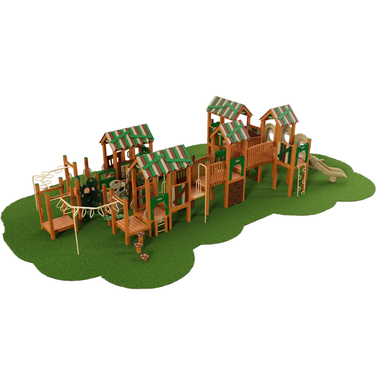 Discovery Den Playset - School-Age Playgrounds - Playtopia, Inc.
