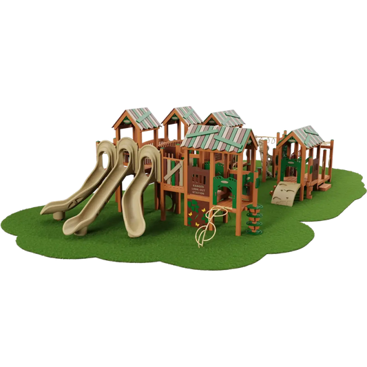 Discovery Den Playset - School-Age Playgrounds - Playtopia, Inc.