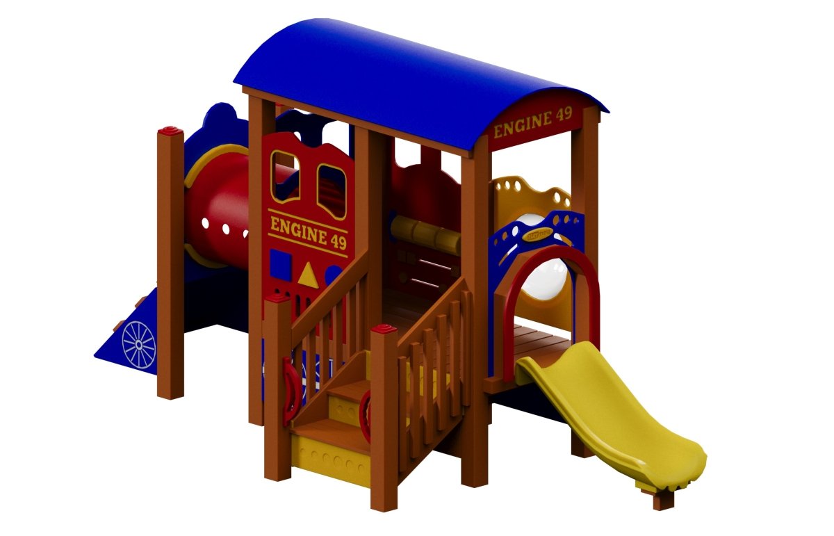 Engine 49 - Natural Playgrounds - Playtopia, Inc.