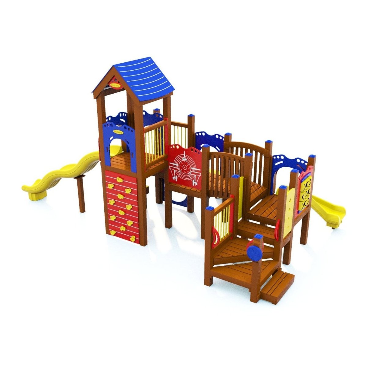 Eubank Playset - School-Age Playgrounds - Playtopia, Inc.