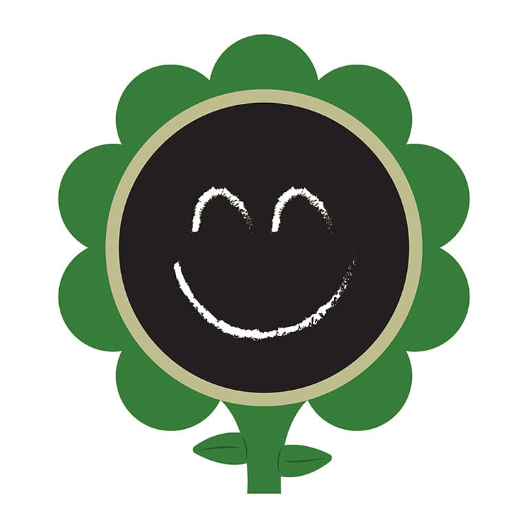 Fence Flower Chalkboard - Paint Stations & Easels - Playtopia, Inc.