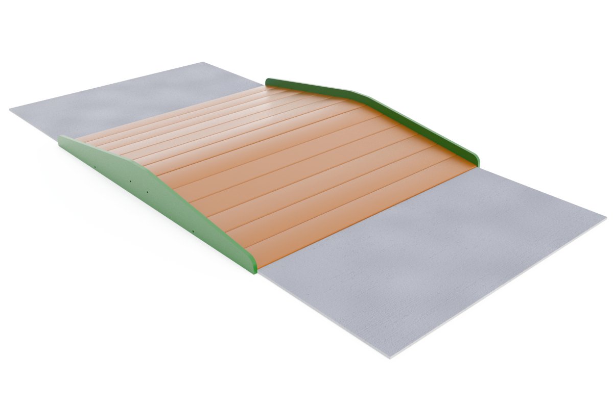 Flush Mount Trike Bridge - Trike Bridge - Playtopia, Inc.