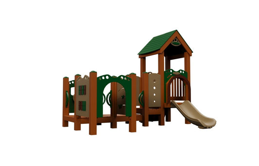 Forest Cabin - Natural Playgrounds - Playtopia, Inc.