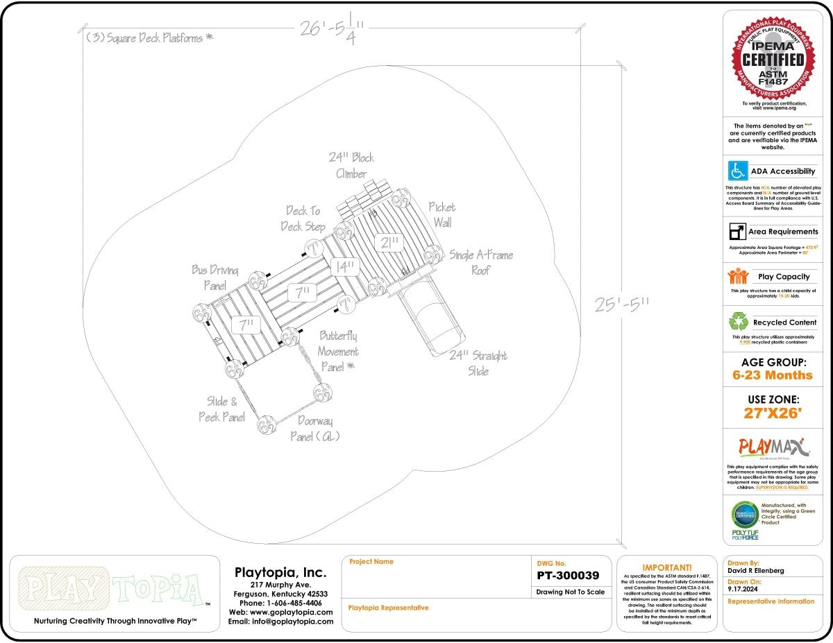 Forest Cabin - Natural Playgrounds - Playtopia, Inc.