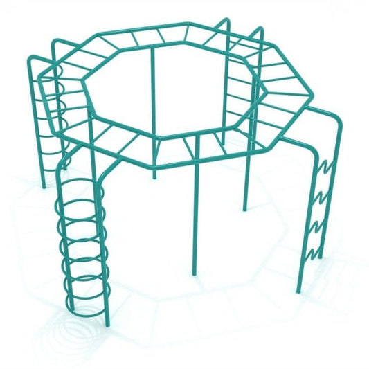 Four Times A Climber Monkey Bars - Monkey Bars & Jungle Gyms - Playtopia, Inc.