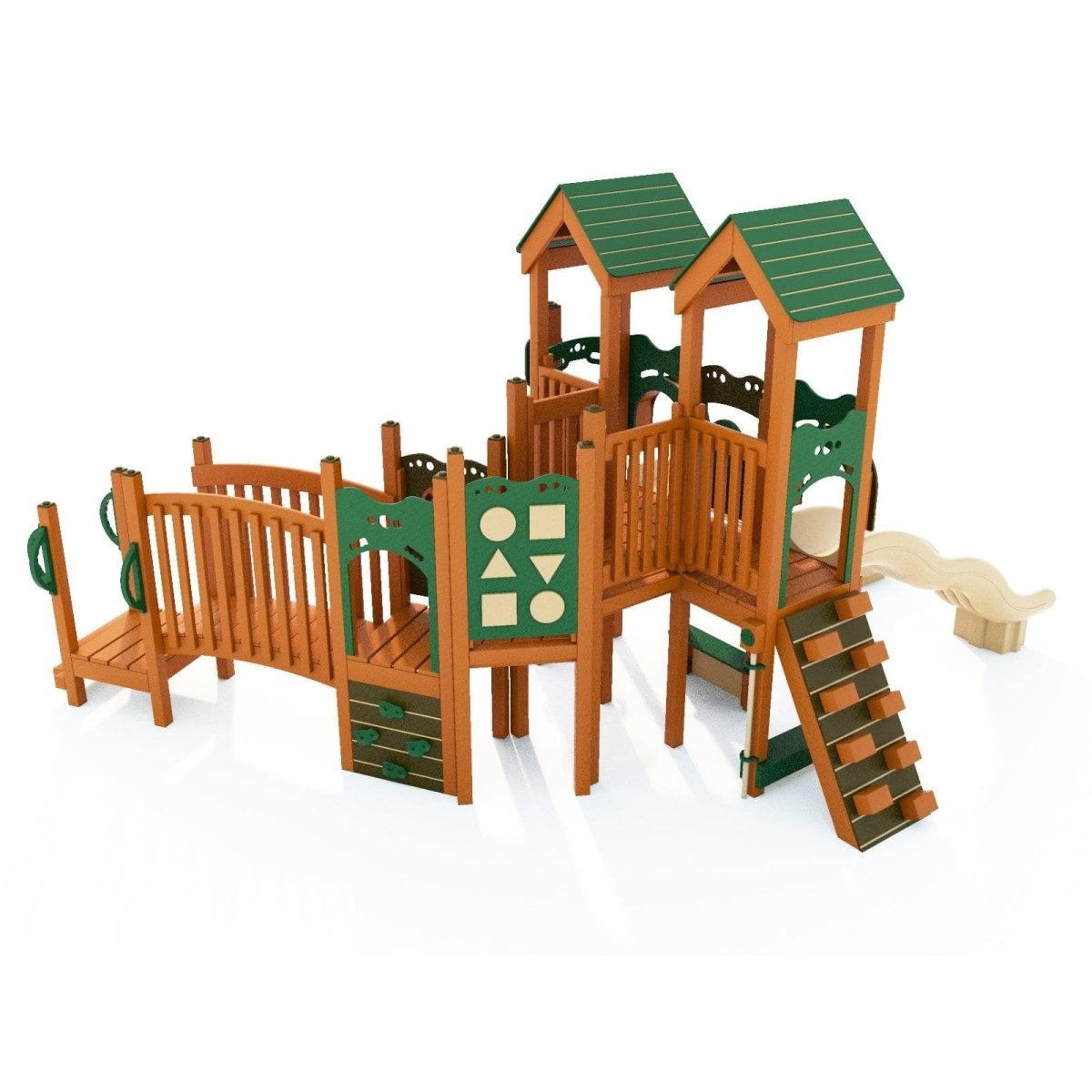 Foxglove Playset - Preschool Playgrounds - Playtopia, Inc.