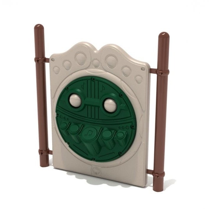 Freestanding Percussion Panel with Posts - Outdoor Musical Instruments - Playtopia, Inc.