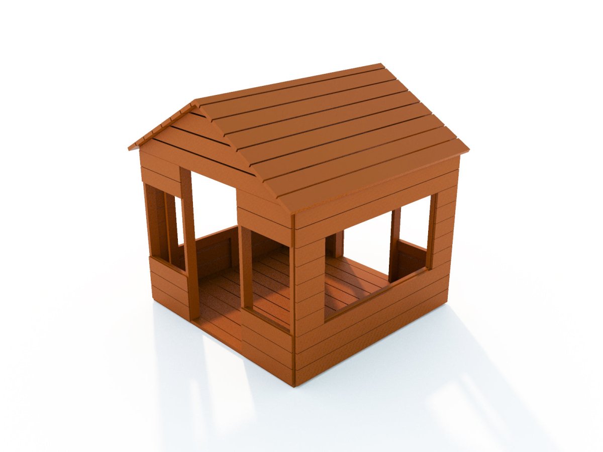 Frontier Playhouse - Outdoor Playhouse - Playtopia, Inc.