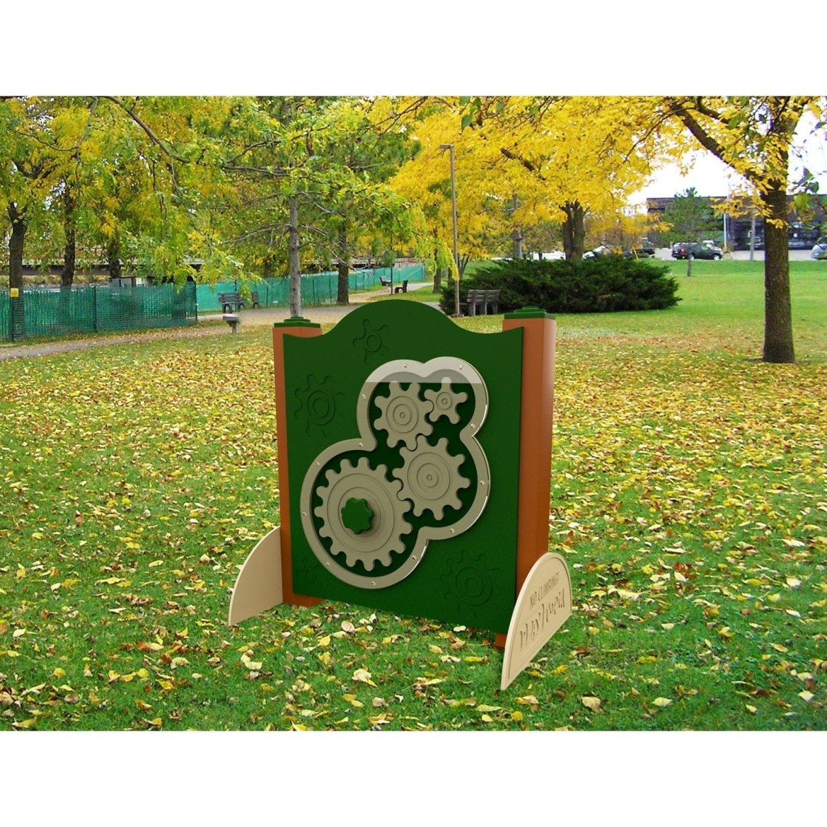 Gear Panel - Learning & Sensory Panels - Playtopia, Inc.