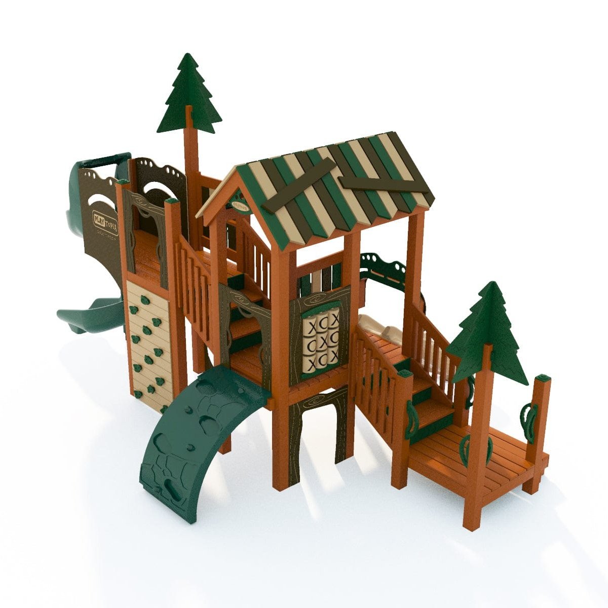 Giggle Grove Playset - School-Age Playgrounds - Playtopia, Inc.