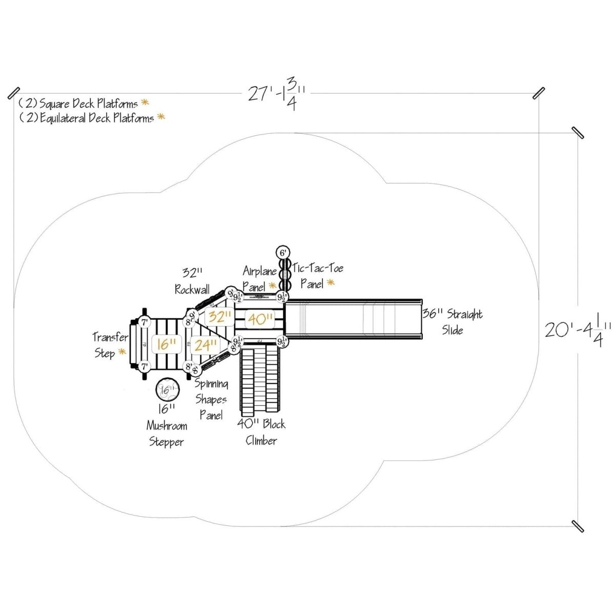 Glade Grove Playset - Preschool Playgrounds - Playtopia, Inc.