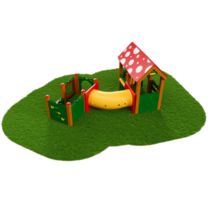 Gnome's Manor Playset - Toddler Playgrounds - Playtopia, Inc.