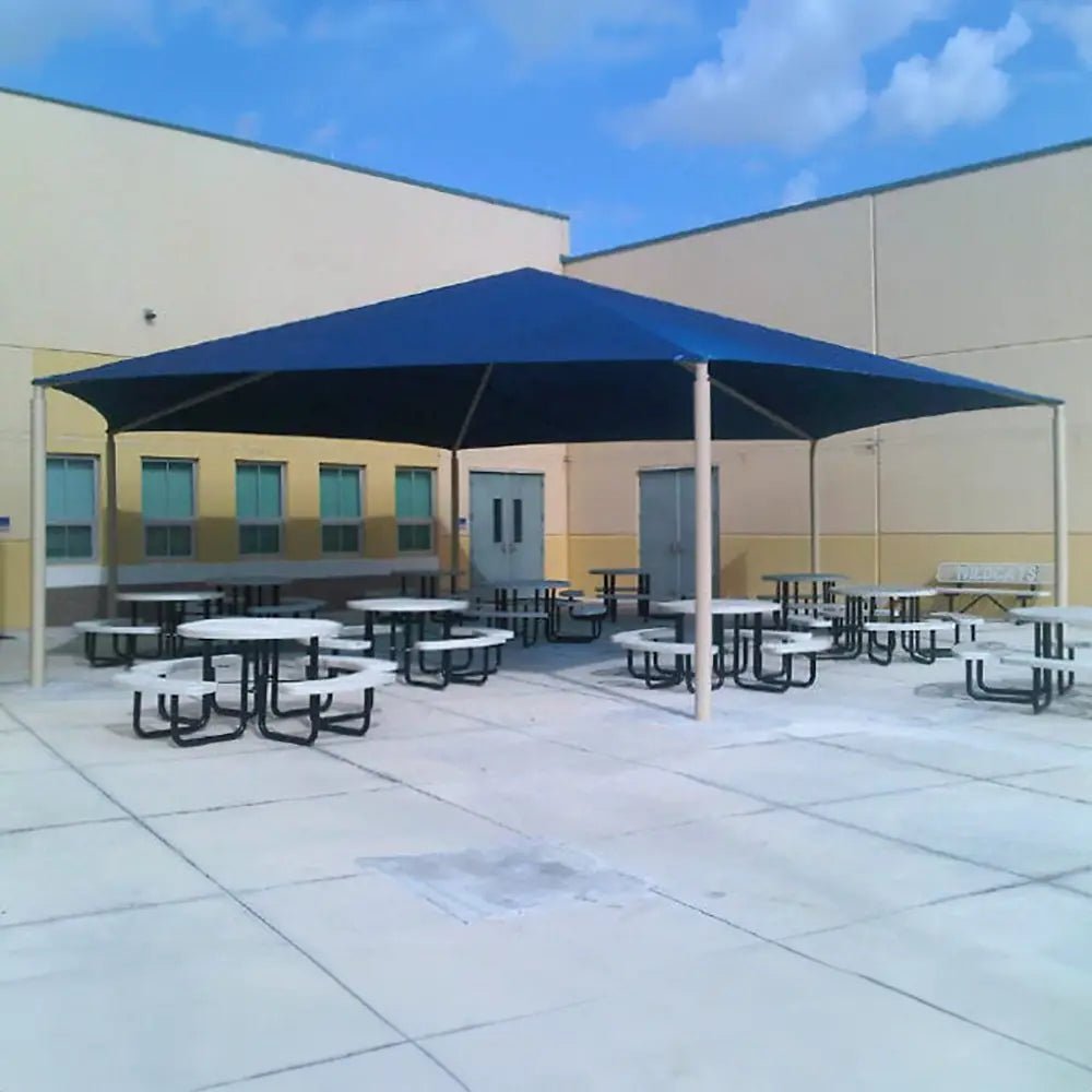 Hexagon Hip Shade - Playground Shades & Sails - Playtopia, Inc.