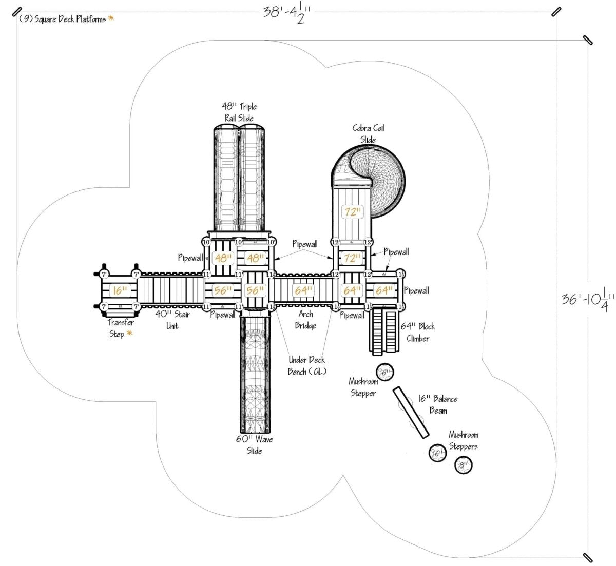 Hoppy Haven Playscape - Playtopia, Inc.