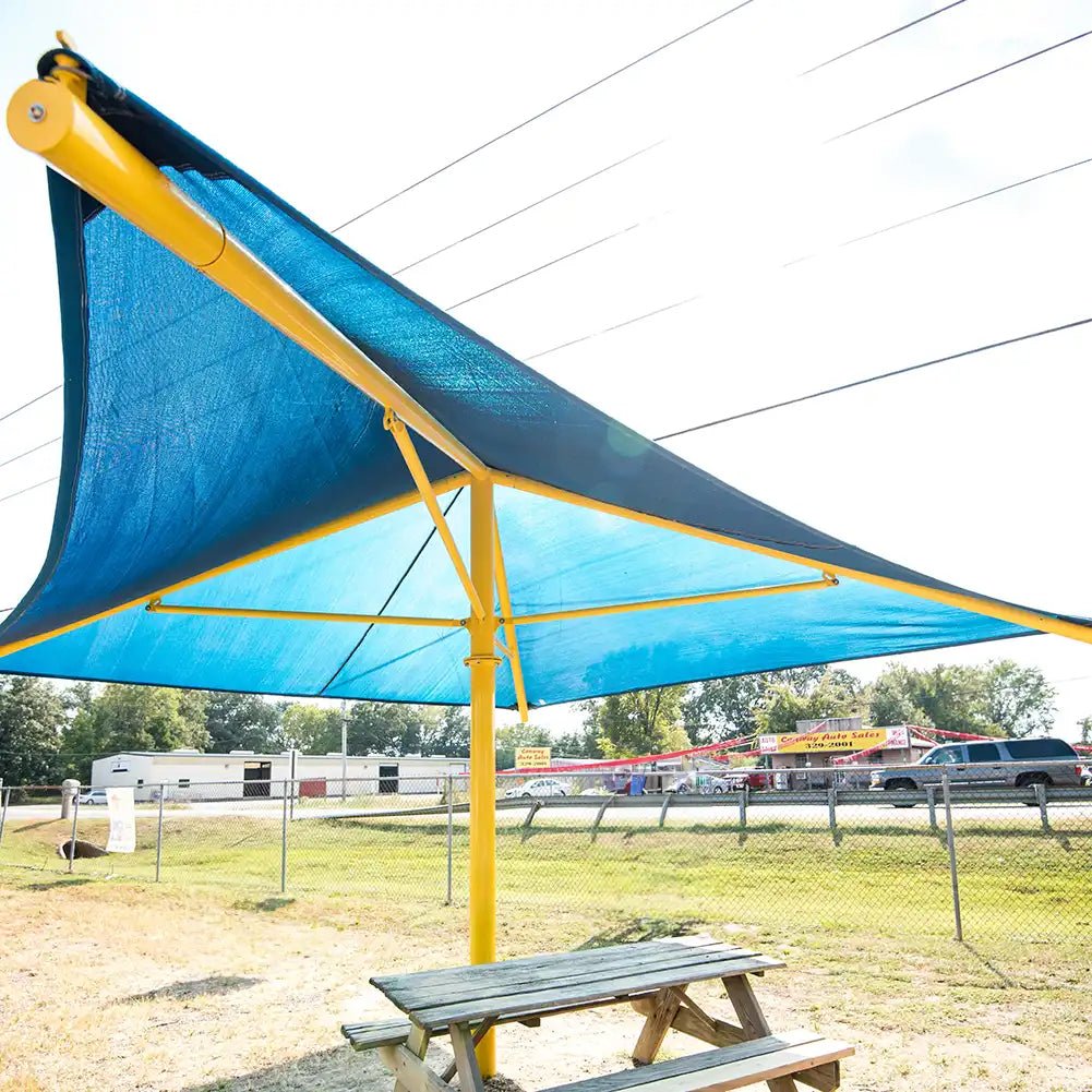 Hypar Umbrella Shade - Playground Shades & Sails - Playtopia, Inc.