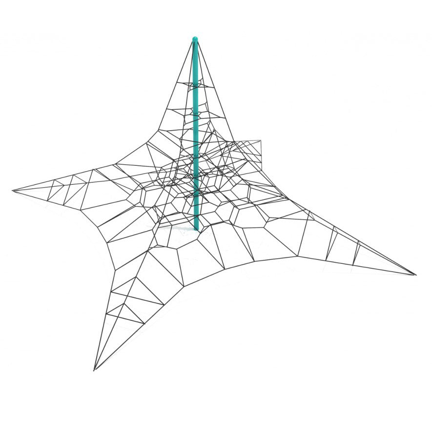 Interstellar Incline Net Climber - Climbing Net - Playtopia, Inc.