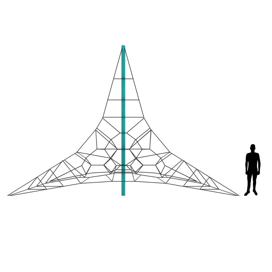 Interstellar Incline Net Climber - Climbing Net - Playtopia, Inc.