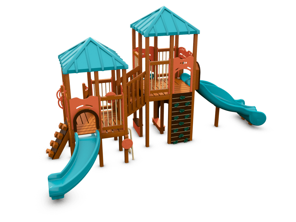 Joyful Quest Playset - School - Age Playgrounds - Playtopia, Inc.