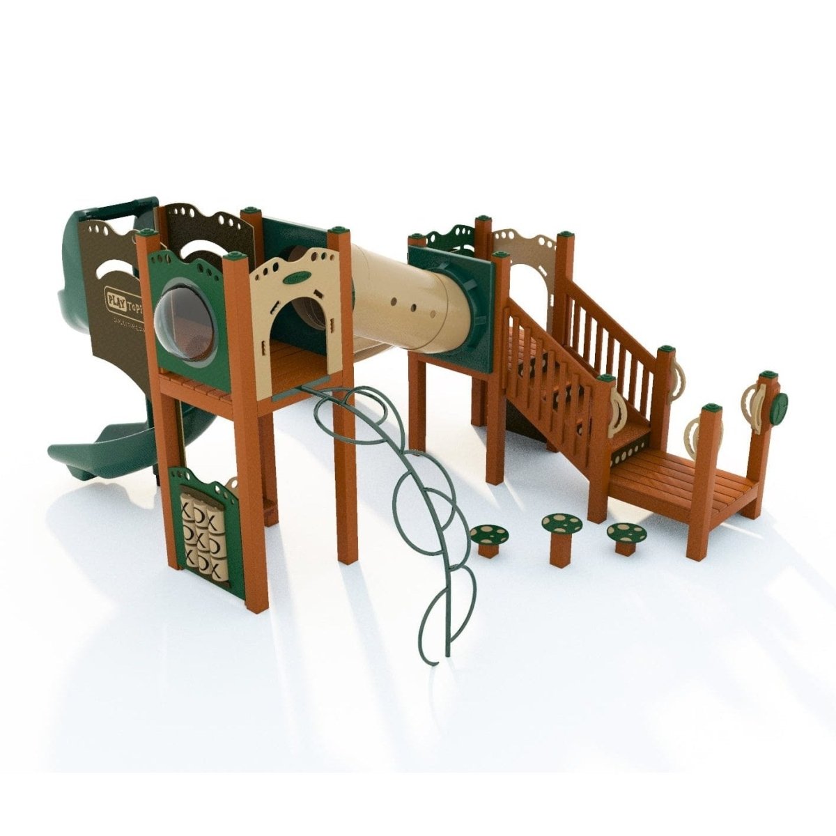 Kensley Playset - School-Age Playgrounds - Playtopia, Inc.