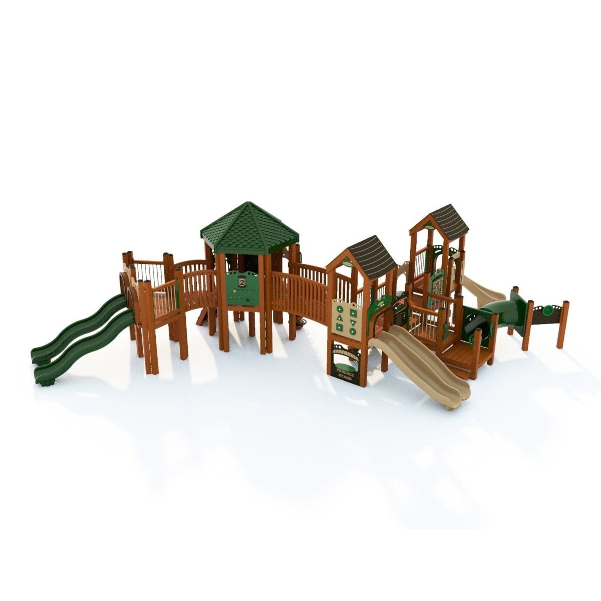 Kenton Playset - Preschool Playgrounds - Playtopia, Inc.