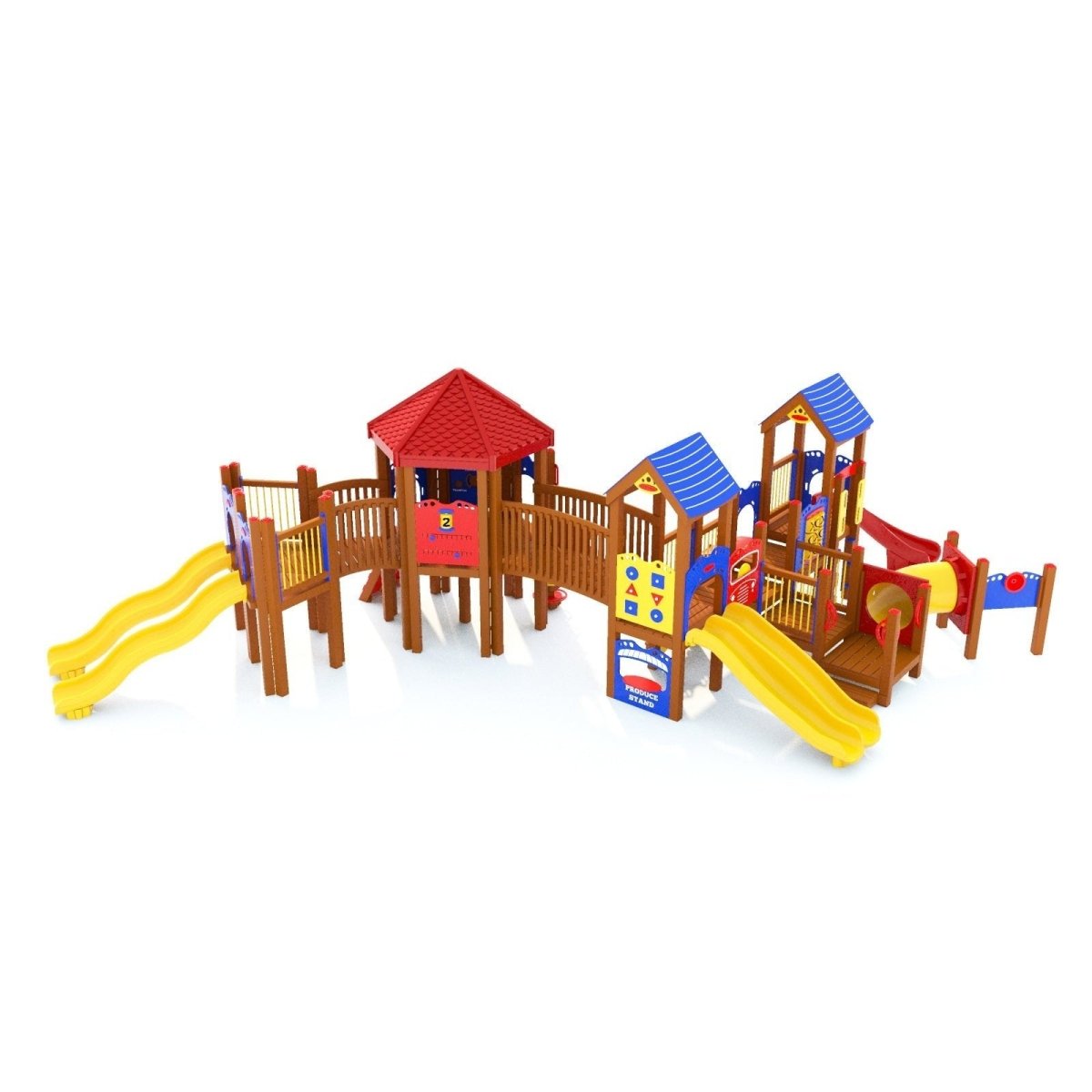 Kenton Playset - Preschool Playgrounds - Playtopia, Inc.