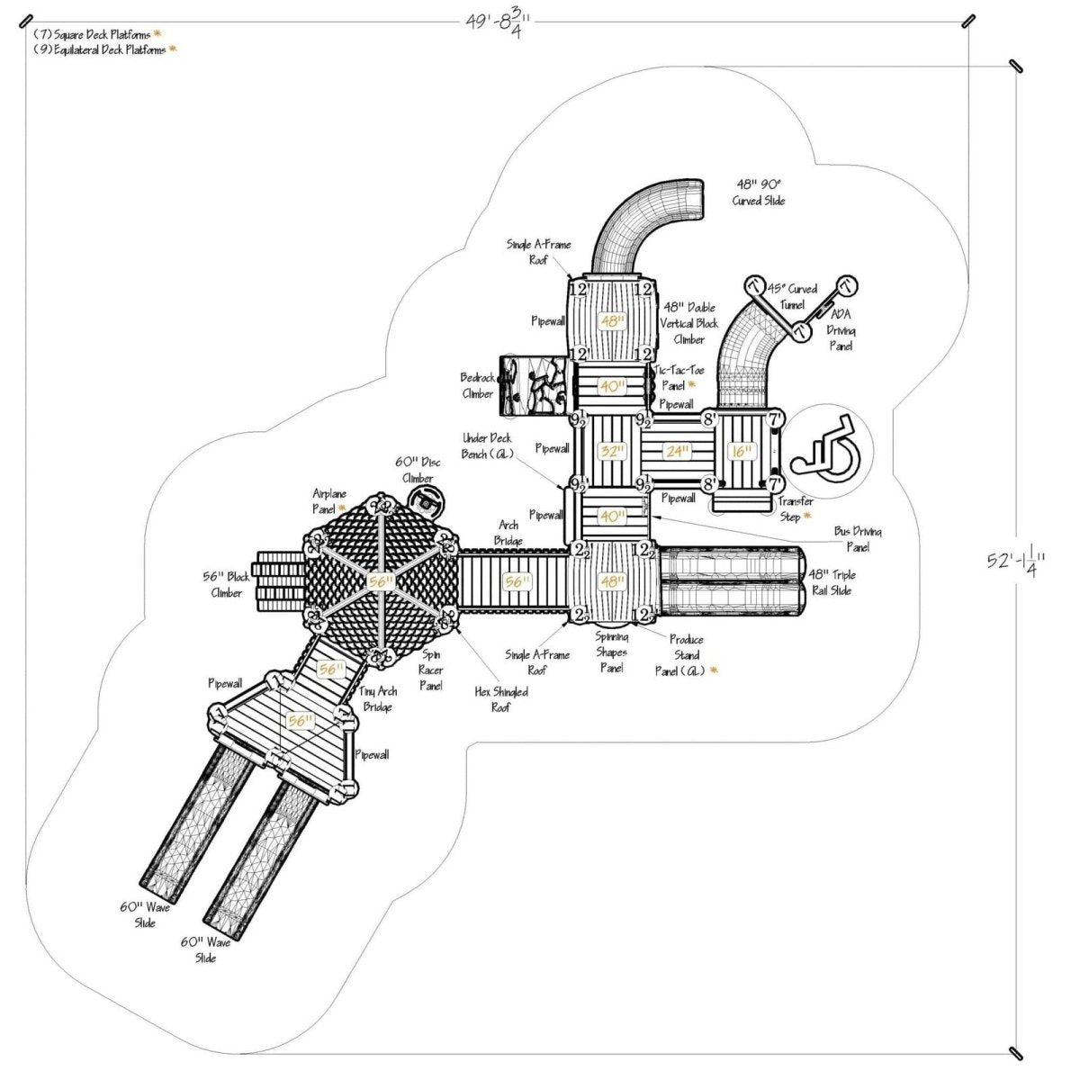 Kenton Playset - Preschool Playgrounds - Playtopia, Inc.