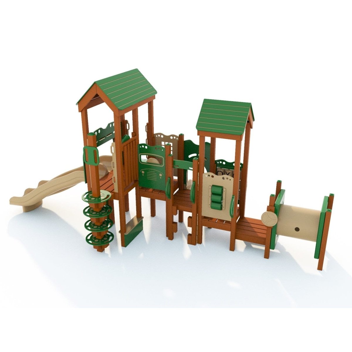 Laurel Playset - Preschool Playgrounds - Playtopia, Inc.