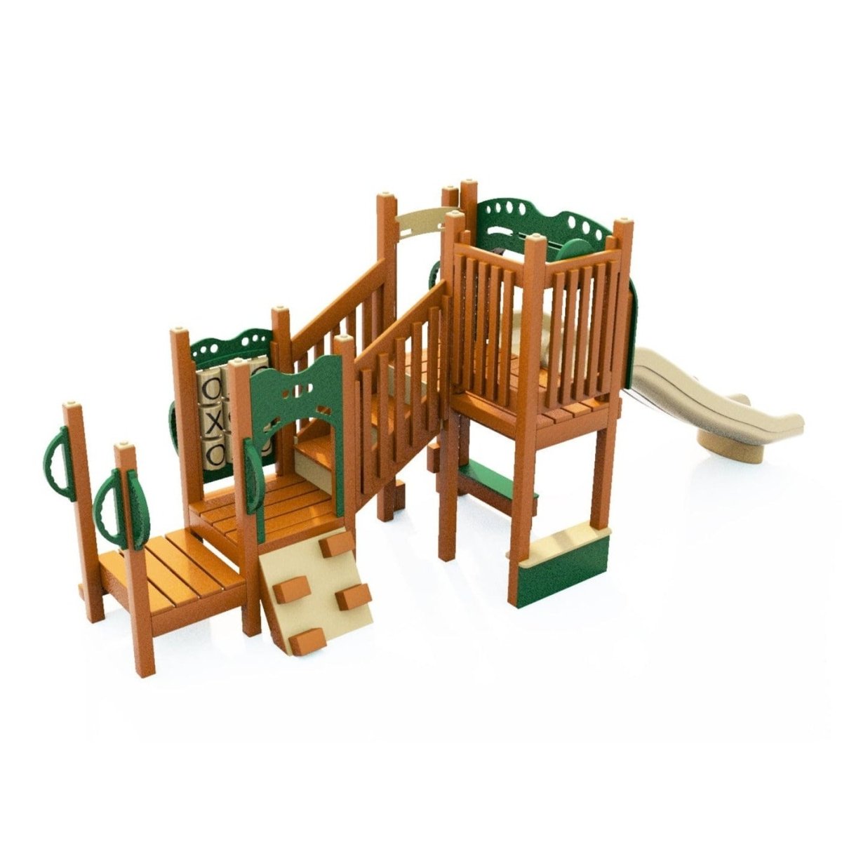 Leapwood Playset - Preschool Playgrounds - Playtopia, Inc.
