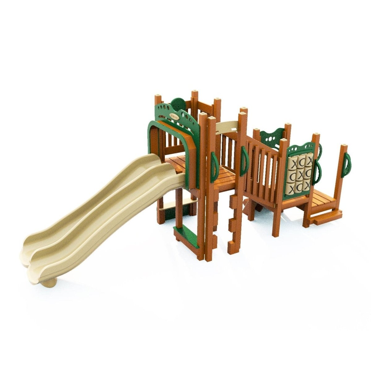 Leapwood Playset - Preschool Playgrounds - Playtopia, Inc.