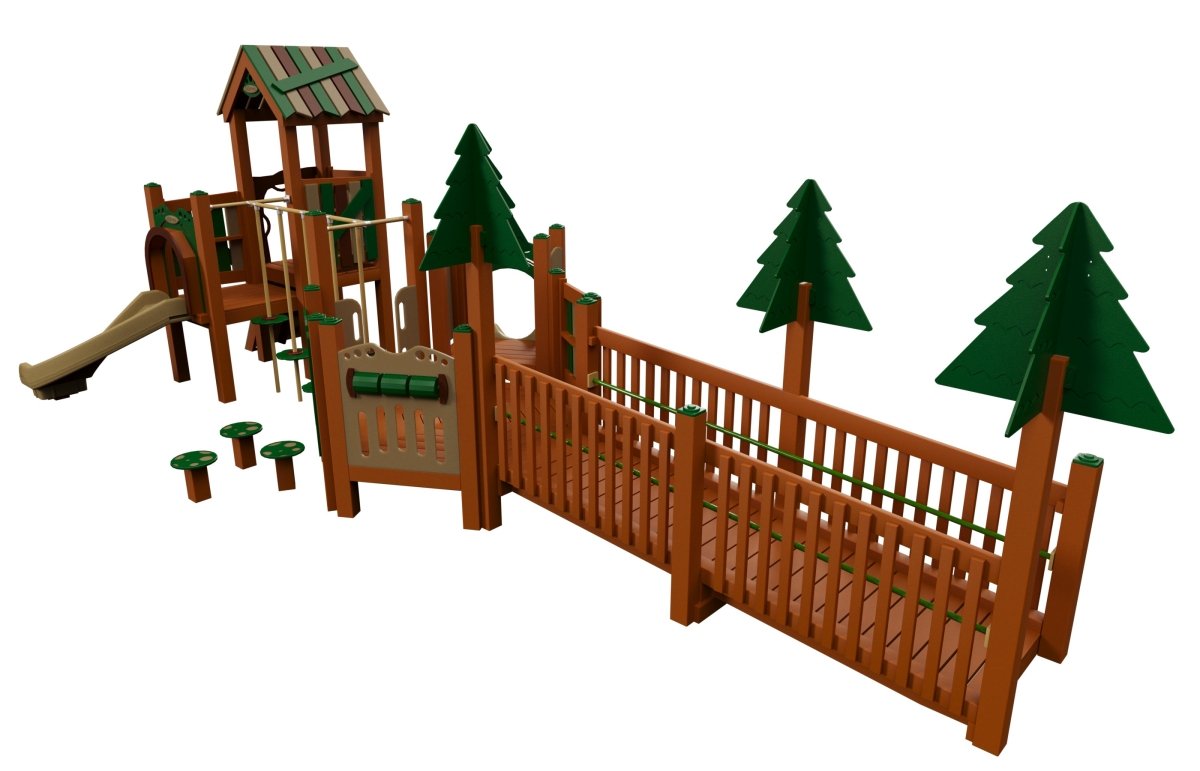 Lumberjack - Natural Playgrounds - Playtopia, Inc.