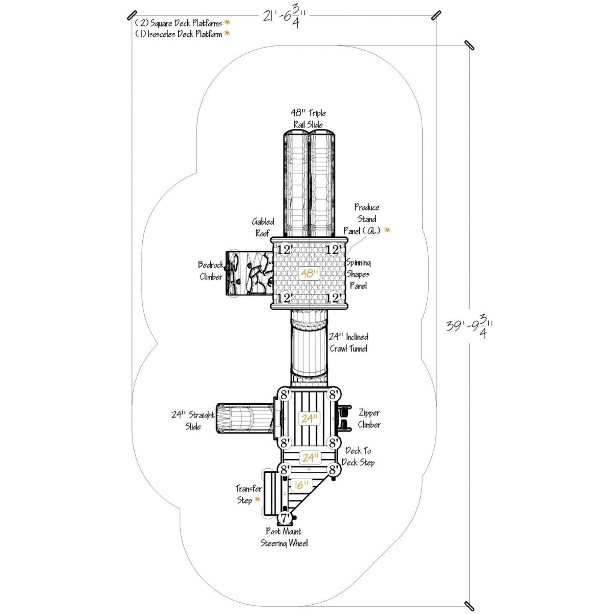 Matilda Playset - Preschool Playgrounds - Playtopia, Inc.