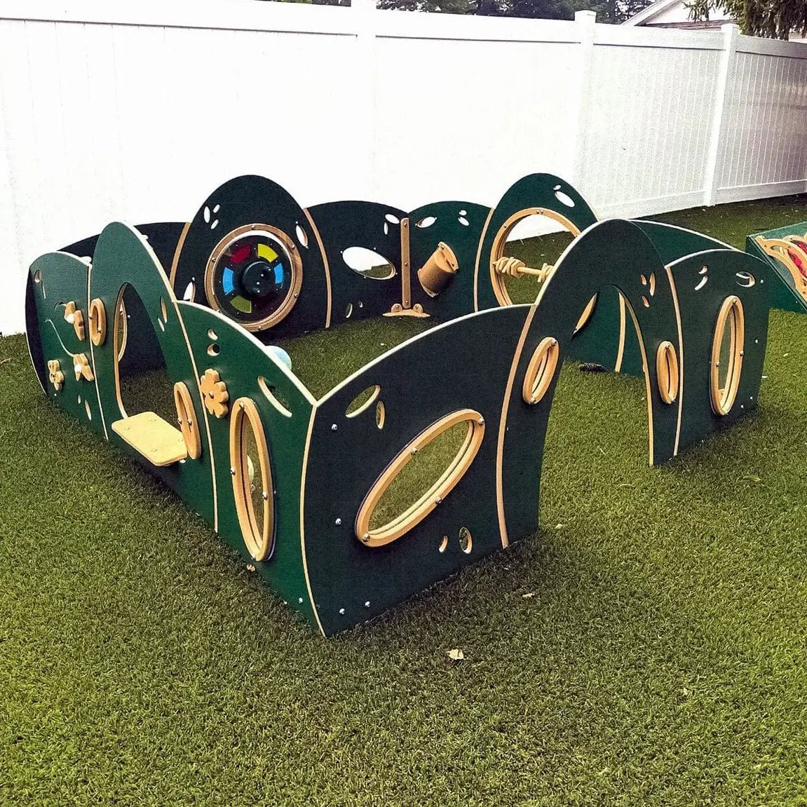 Modern Sensory Station Activity Center - Infant Playground - Playtopia, Inc.