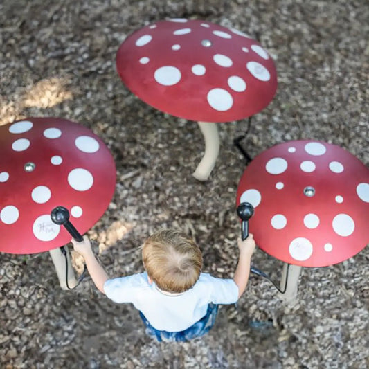 Mushroom Ensemble - Outdoor Musical Instruments - Playtopia, Inc.