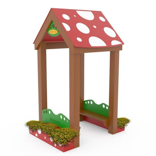 Mushroom Trellis - Sensory Gardens - Playtopia, Inc.