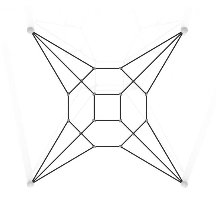 Nebular Net Net Climber - Climbing Net - Playtopia, Inc.