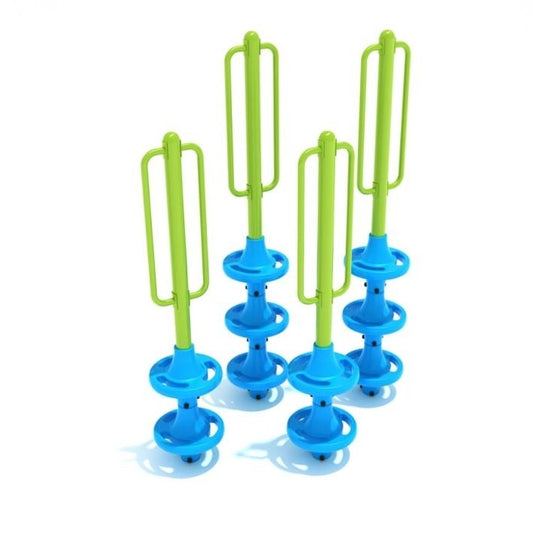 Orbital Ring Climber - Mega Cluster - Outdoor Climbing Structure - Playtopia, Inc.
