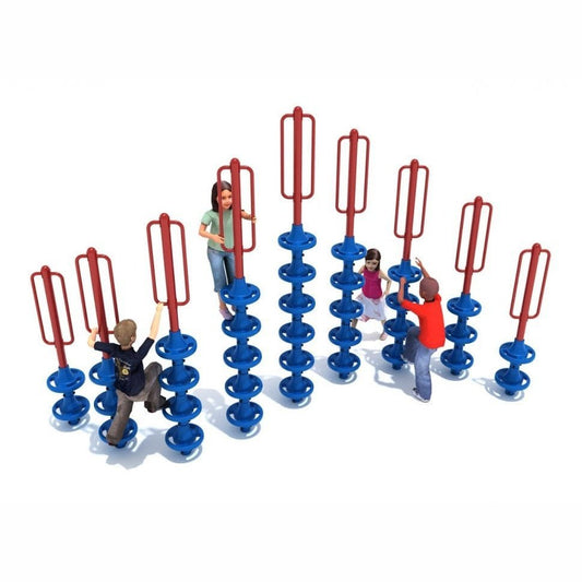 Orbital Ring Serpent Climber - Outdoor Climbing Structure - Playtopia, Inc.