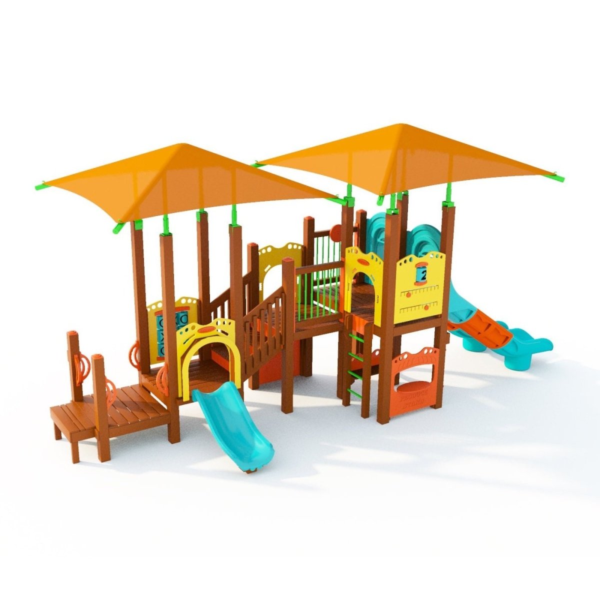 Pike Perch Playset - Preschool Playgrounds - Playtopia, Inc.