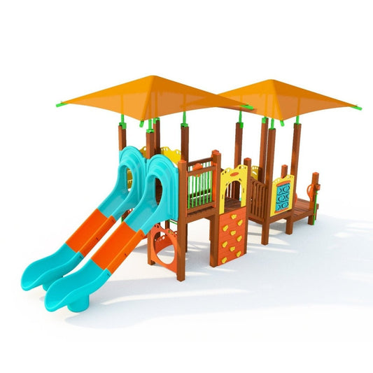 Pike Perch Playset - Preschool Playgrounds - Playtopia, Inc.
