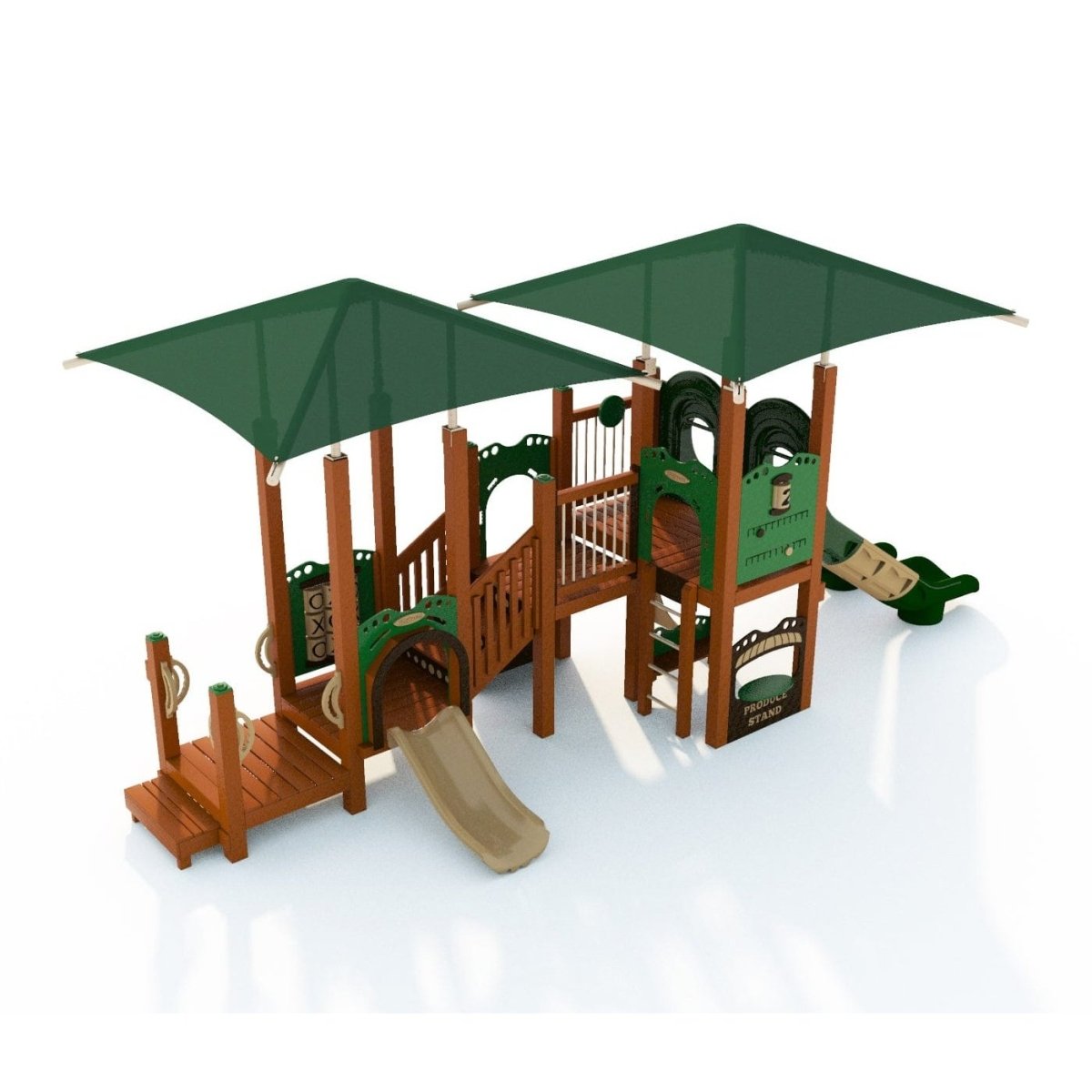 Pike Perch Playset - Preschool Playgrounds - Playtopia, Inc.
