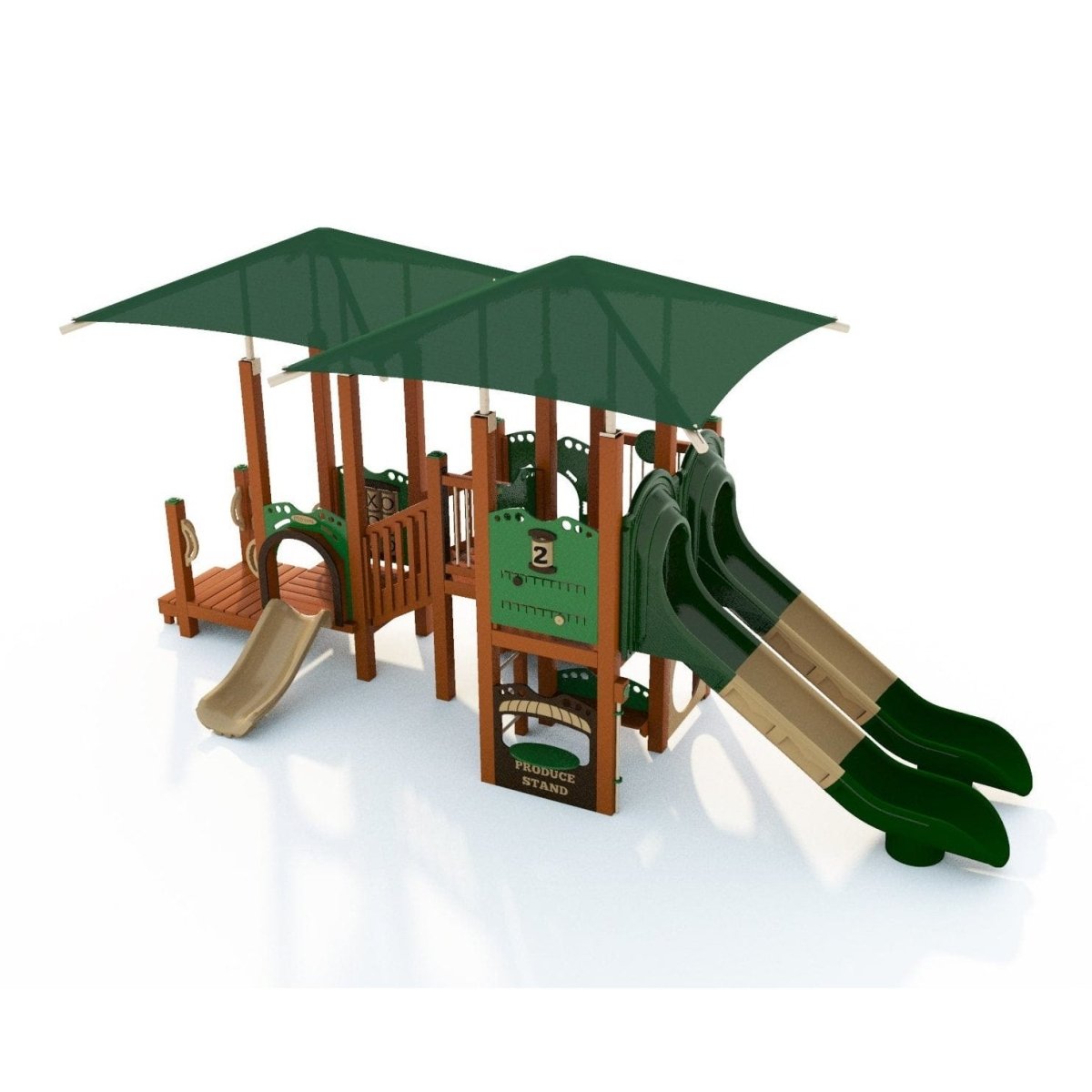 Pike Perch Playset - Preschool Playgrounds - Playtopia, Inc.